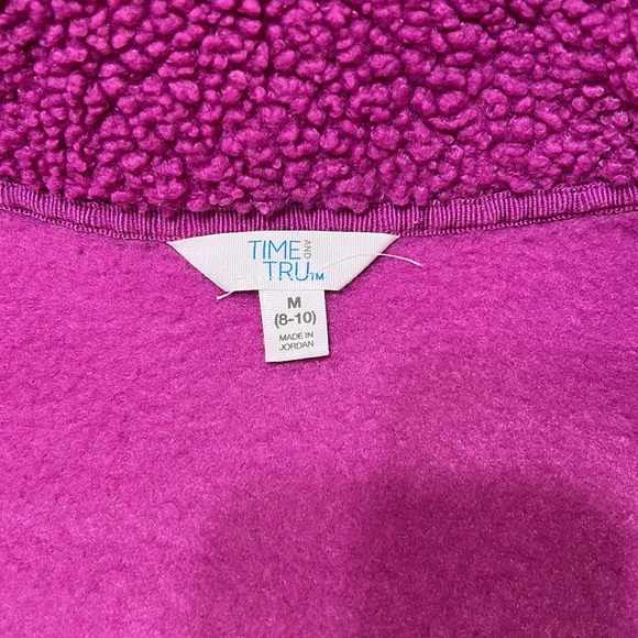 Purple & blue Sherpa jacket - Picture 5 of 7